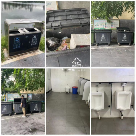 海口市環(huán)境發(fā)展有限公司加強城市容貌整治、落實落細鞏文措施